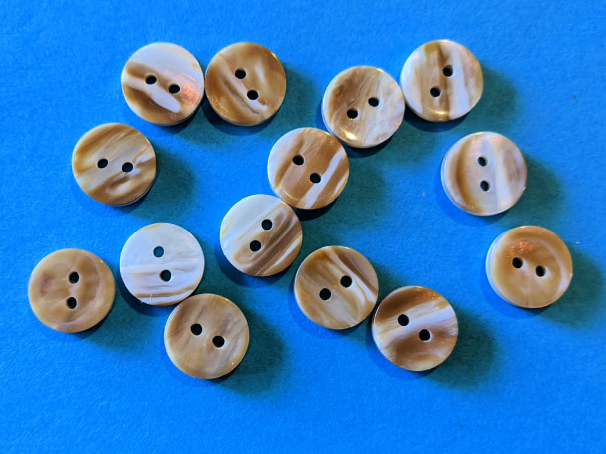 rustic looking small buttons