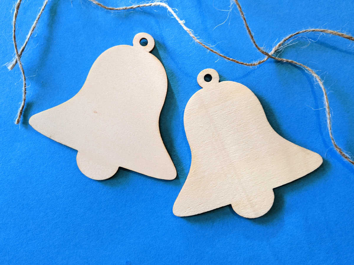 wood bells for crafting