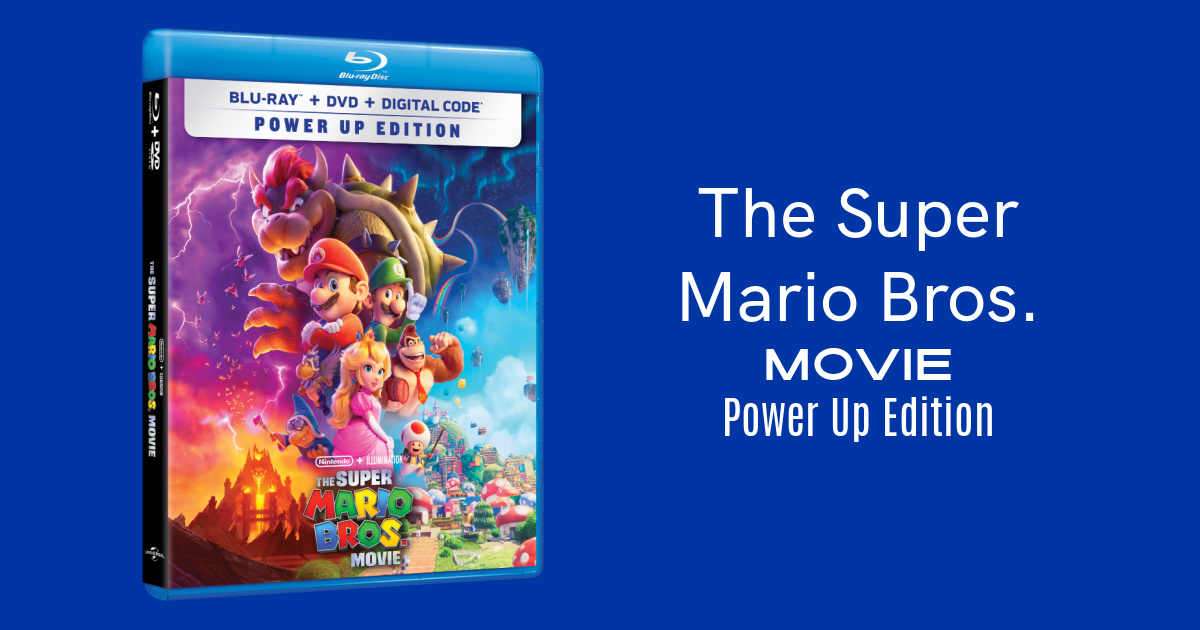 Universal Studios The Super Mario Bros. Movie (Blu-Ray + DVD +