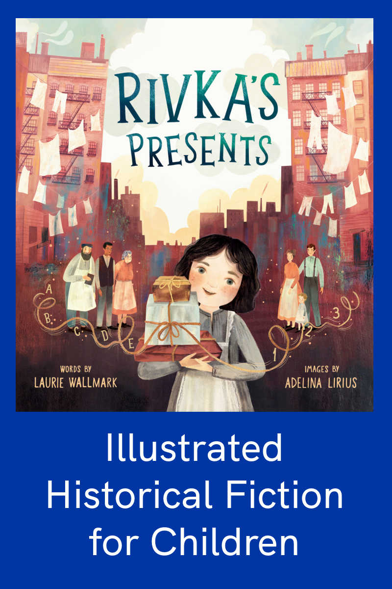 Rivka's Presents is a beautifully illustrated historical fiction book that will help kids understand the past and present in a meaningful way. 