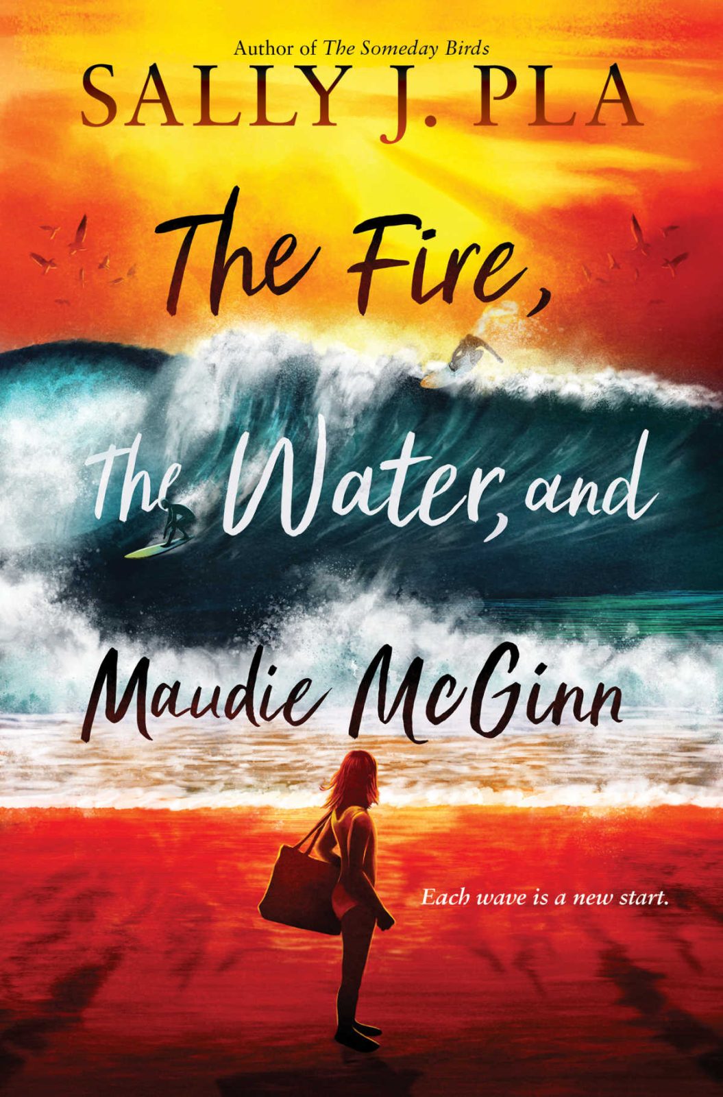 The Fire, The Water & Maudie McGinn is a wonderful coming of age novel that middle grade kids will find easy to relate to.