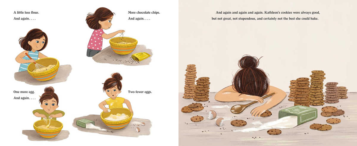 book pages cookie queen