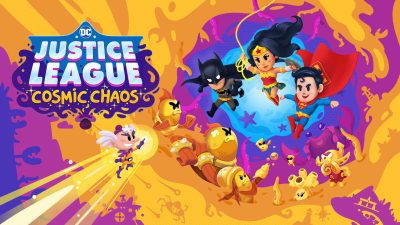 key art dc justice league cosmic chaos game