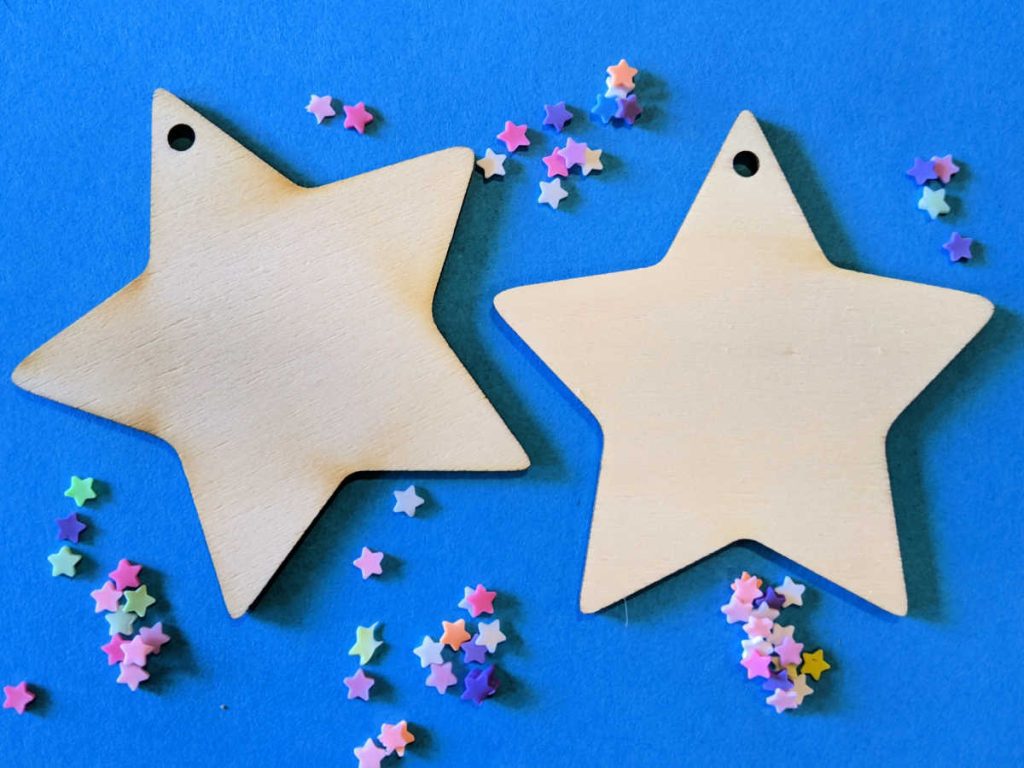 Superstar Ornament Craft with Glitter Mama Likes This