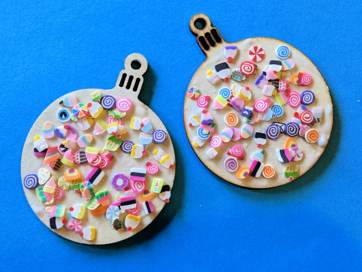 Eat Me Cookies Polymer Clay Slices