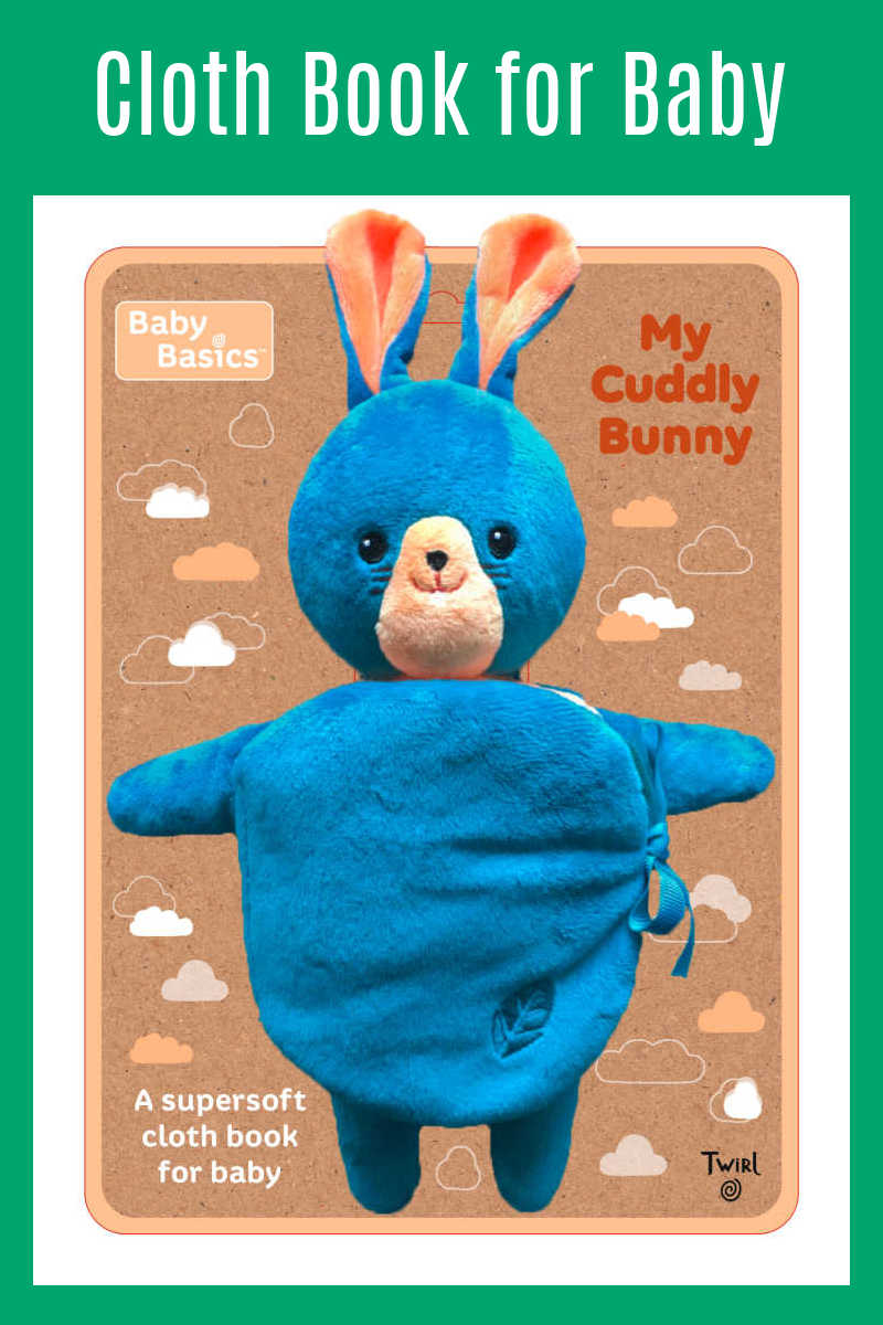 The My Cuddly Bunny cloth book is the perfect first book for babies. This soft and squishy combo plush toy and book in one is great for stimulating baby's senses and promoting early learning.