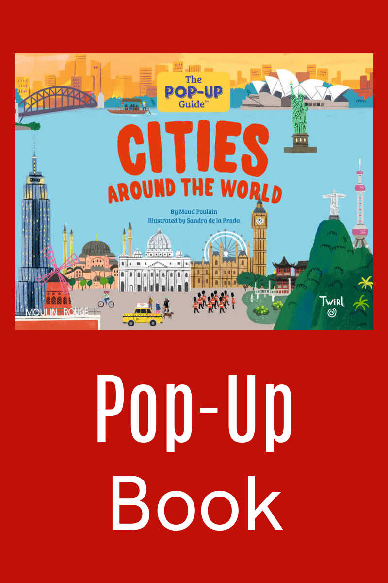 Take your child on a journey around the world with the Pop-Up Guide: Cities Around the World! This interactive book features stunning pop-up scenes of some of the world's most famous cities, along with informative text and illustrations. It's the perfect way to spark a child's interest in travel and learning.