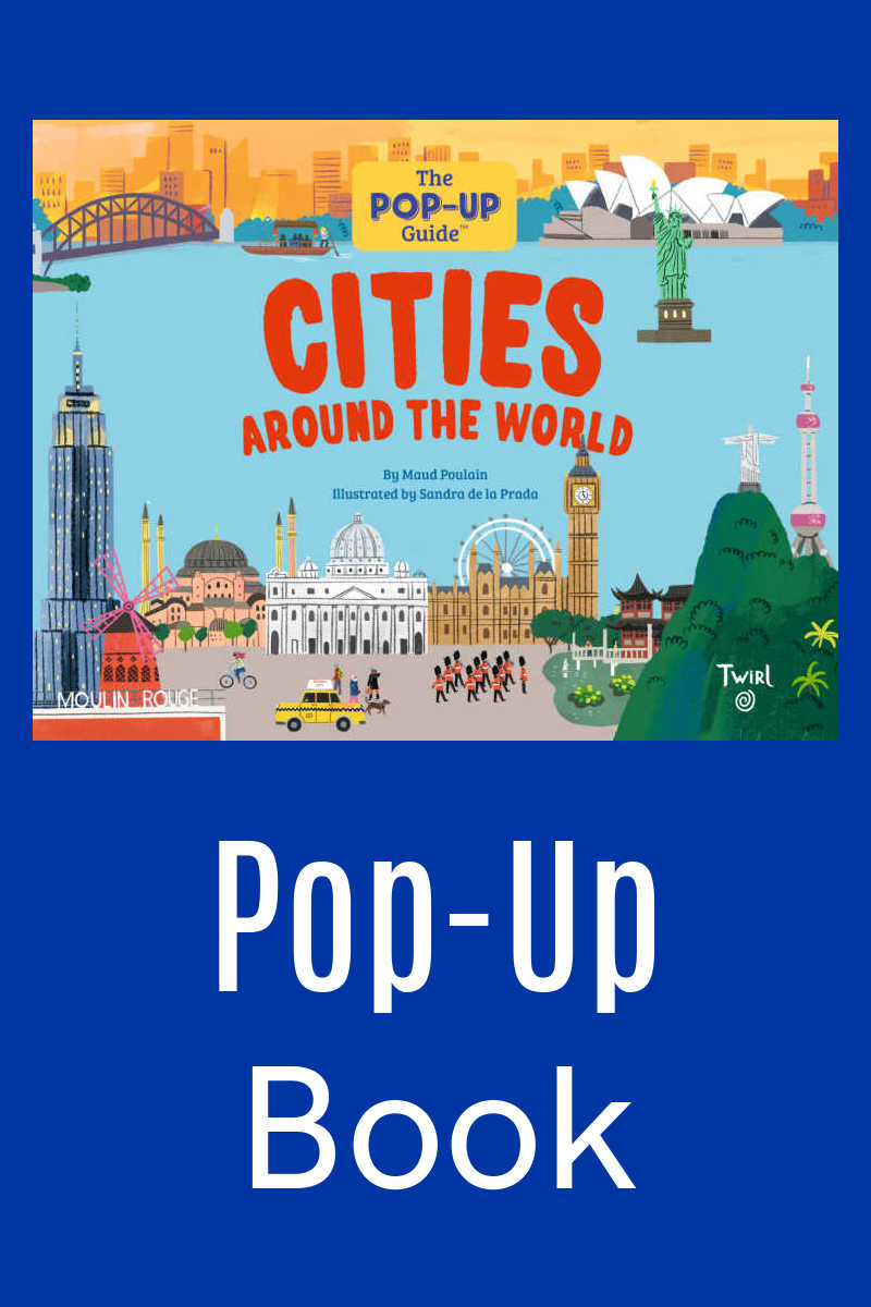 Take your child on a journey around the world with the Pop-Up Guide: Cities Around the World! This interactive book features stunning pop-up scenes of some of the world's most famous cities, along with informative text and illustrations. It's the perfect way to spark a child's interest in travel and learning.