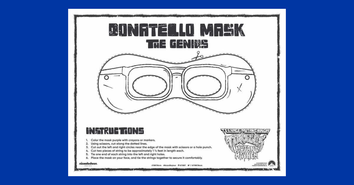 feature donatello mask