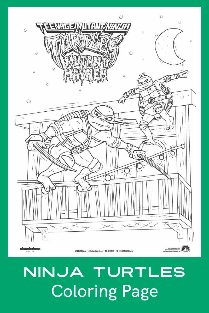 Bring two of your favorite Teenage Mutant Ninja Turtles to life with this free printable Raphael and Leonardo coloring page. 