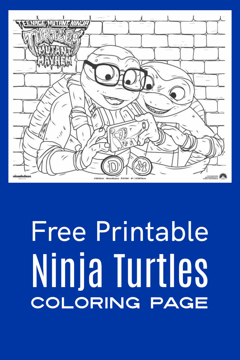 free michelangelo coloring pages