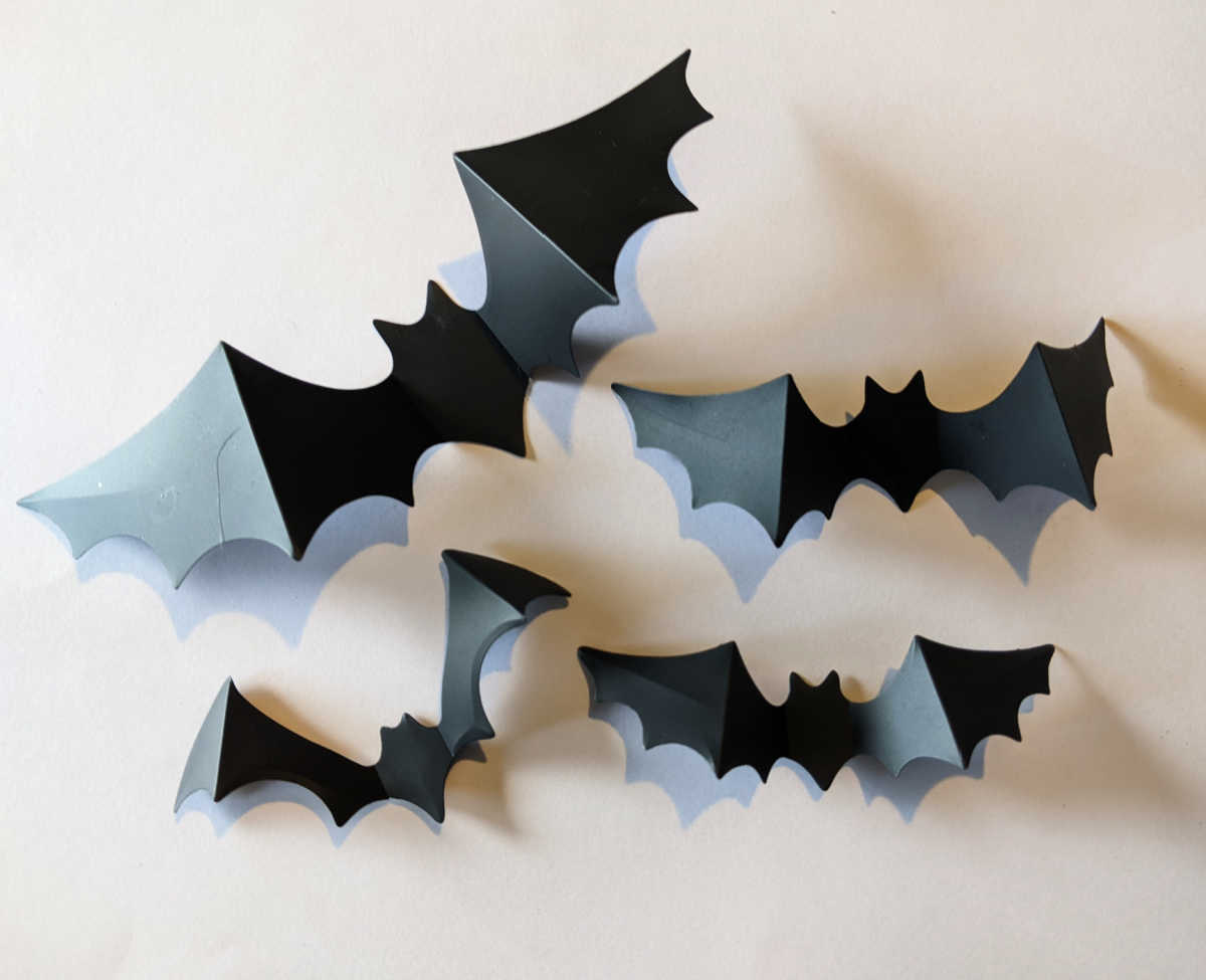assorted 3d bats