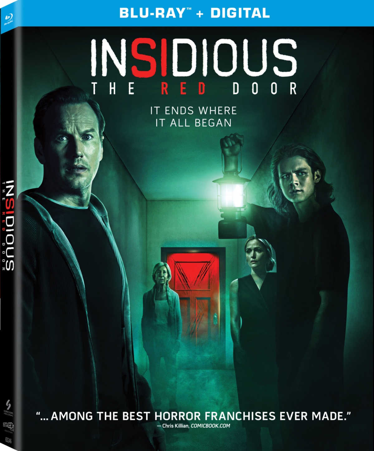 Insidious: The Red Door Blu-ray is here, and it's terrifying! This final chapter in the franchise is a must-have for horror fans.