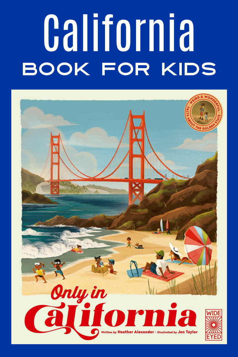 The Only in California book for kids explores the most amazing sites, cities, history, and natural landscapes of the Golden State. Full-bleed illustrations zoom in on the most fascinating facts.