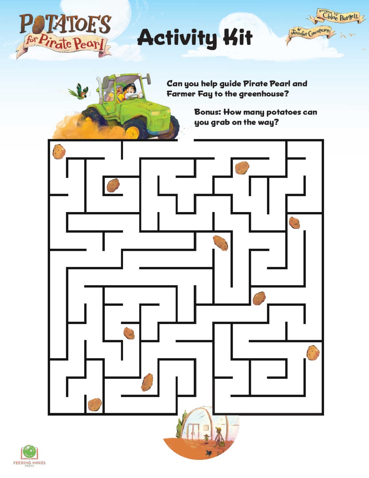 printable pirate maze activity