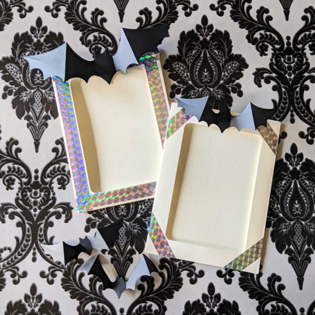 Spooktacular Bat Picture Frame Craft for Halloween - Mama Likes This