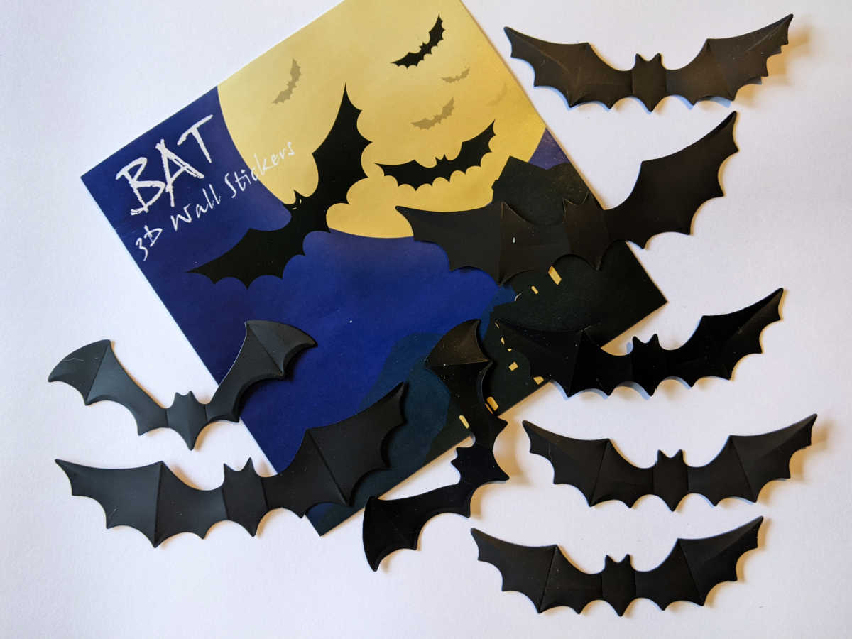 bat 3d wall stickers