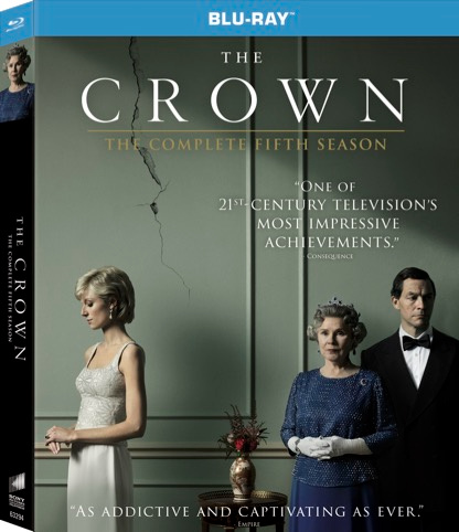 The Crown S5 Blu-ray Set is now available! Get ready for a royal binge-watching session with this must-have for fans of the show. Featuring exclusive behind-the-scenes content and special features, this set is the ultimate way to experience the royal drama.