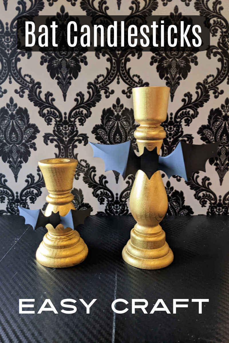 Create a spooky and festive bat candlestick craft for Halloween with this easy DIY project. All you need are a few simple supplies and a little bit of creativity.