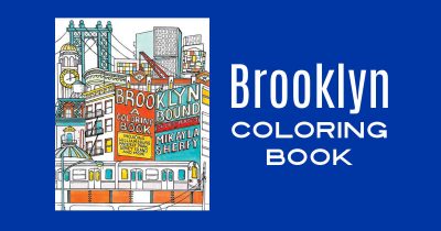 feature brooklyn coloring book