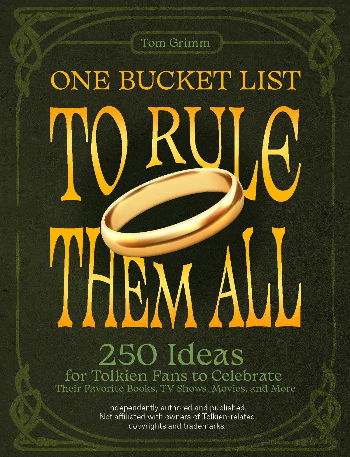 book one bucket list to rule them all