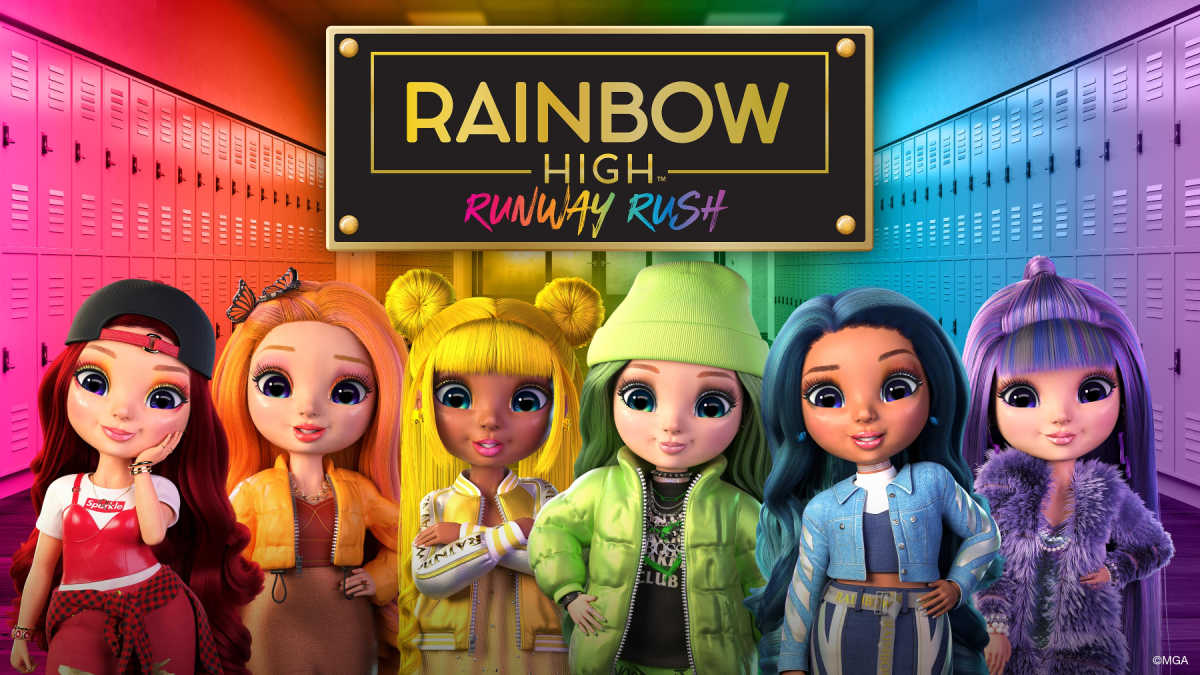 runway rush rainbow high
