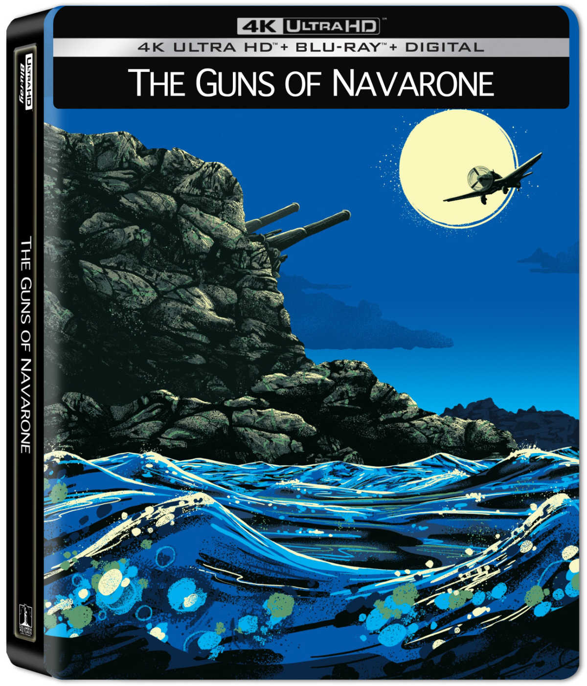 Experience The Guns of Navarone Like Never Before with the New Stunning 4K Ultra HD Steelbook Release.