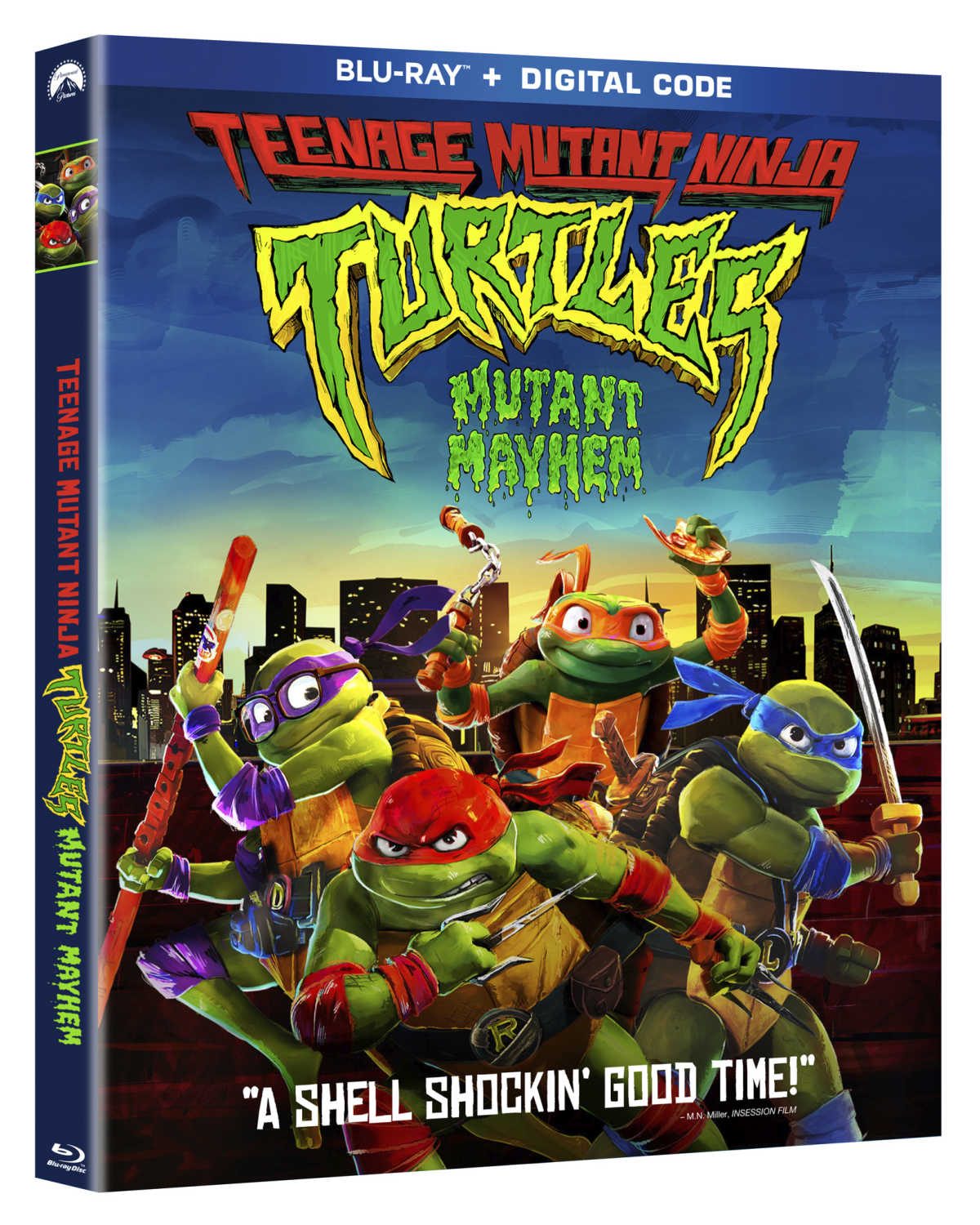 Cowabunga! The Teenage Mutant Ninja Turtles return in an all-new Mutant Mayhem animated adventure, packed with action, humor, and a heartwarming message.