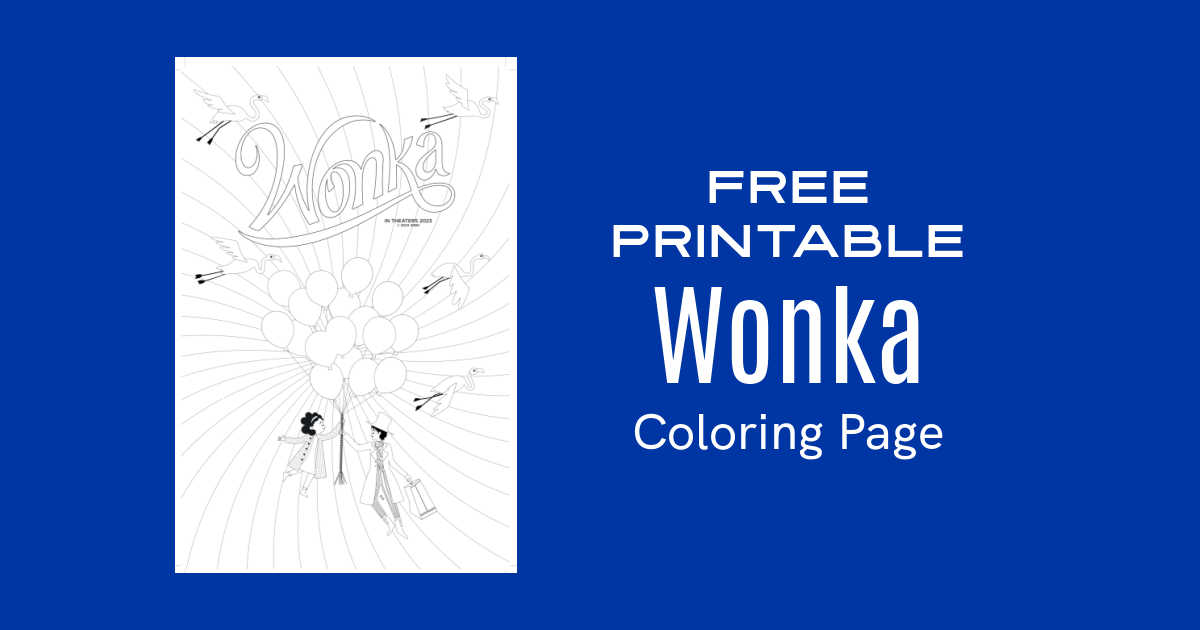feature free printable wonka coloring page