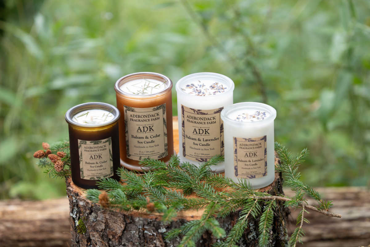 Adirondak-Candles arrangement