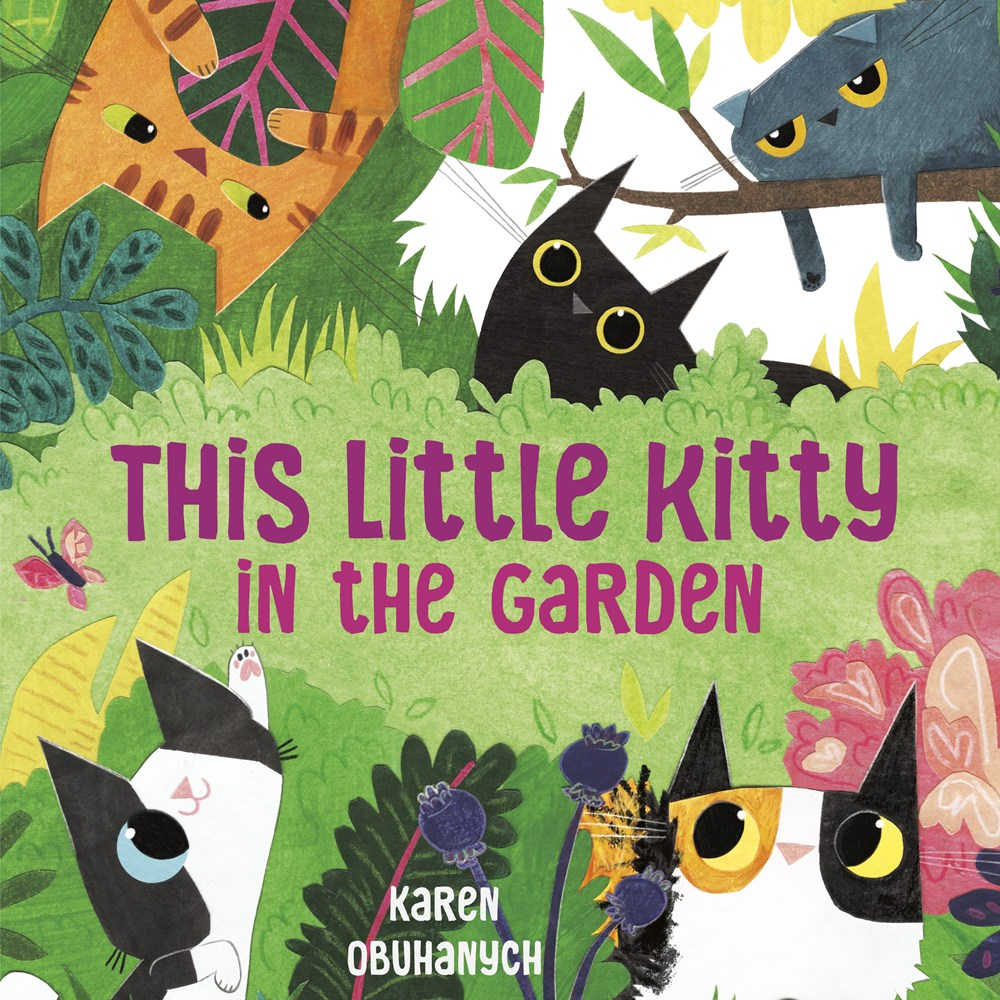 book this little kitty in the garden