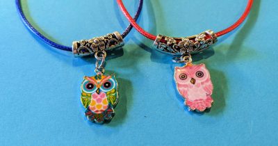 feature diy owl necklace craft