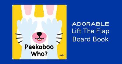 feature peekaboo who board book