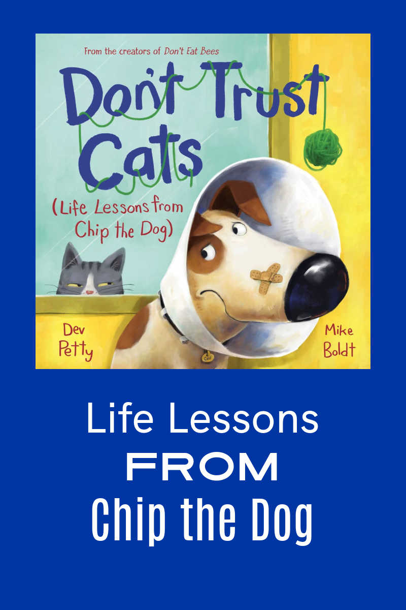 Chip the dog is back with more "wisdom" than a tail wags in Don't Trust Cats! Join him on a side-splitting romp through feline follies and furry friendship in this laugh-out-loud picture book packed with silly antics and adorable illustrations.