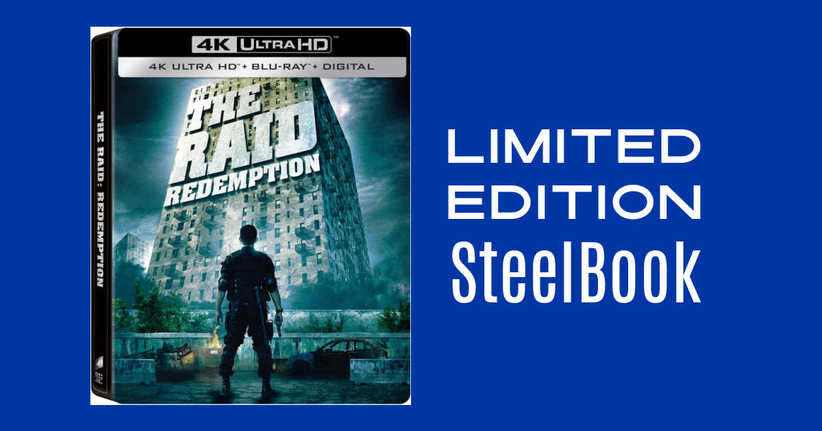 limited edition raid redemption steelbook