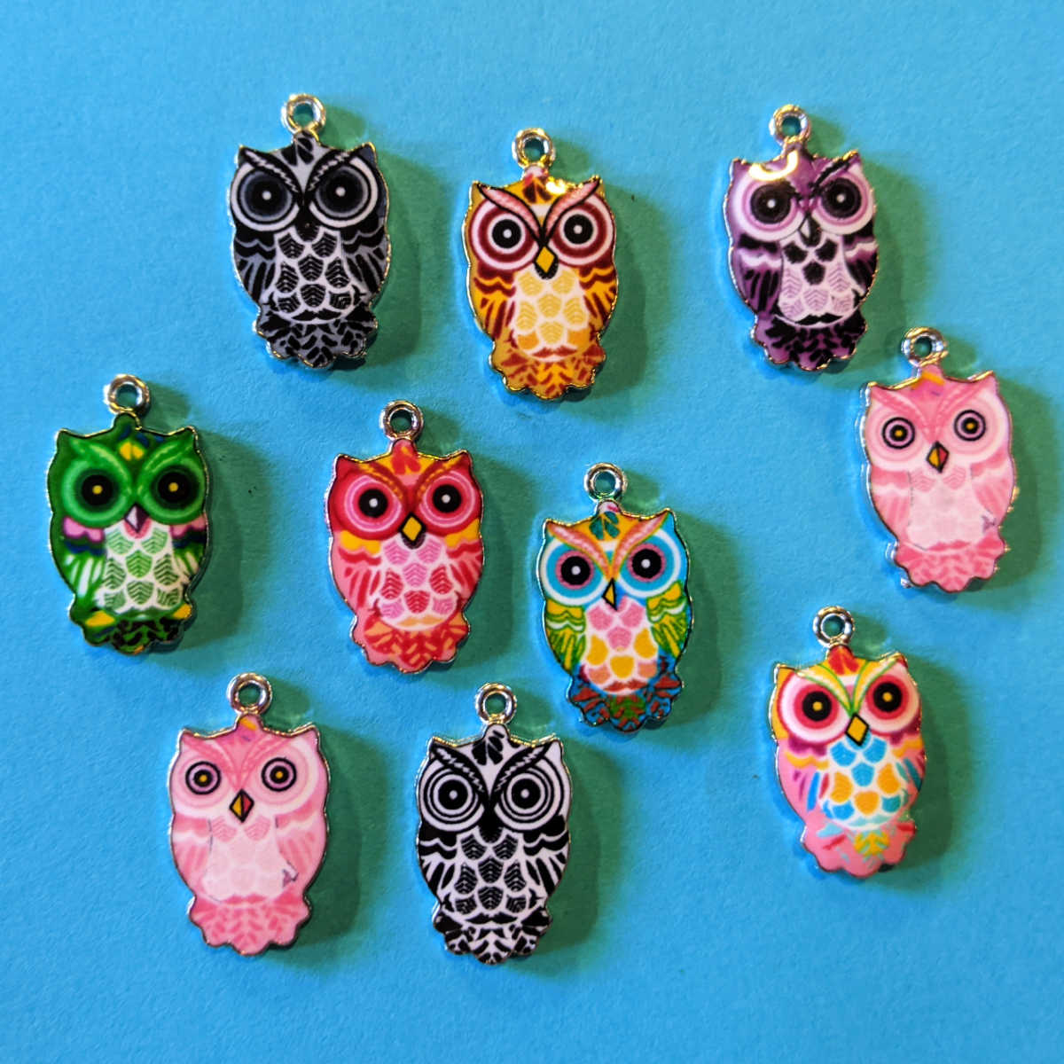 owl jewelry charms