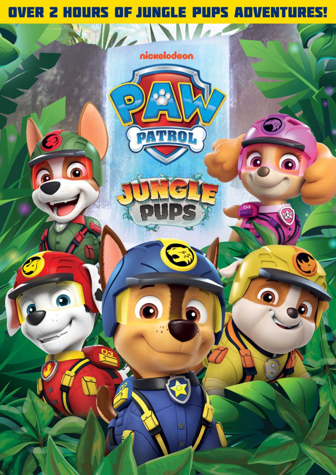 paw patrol jungle pups dvd