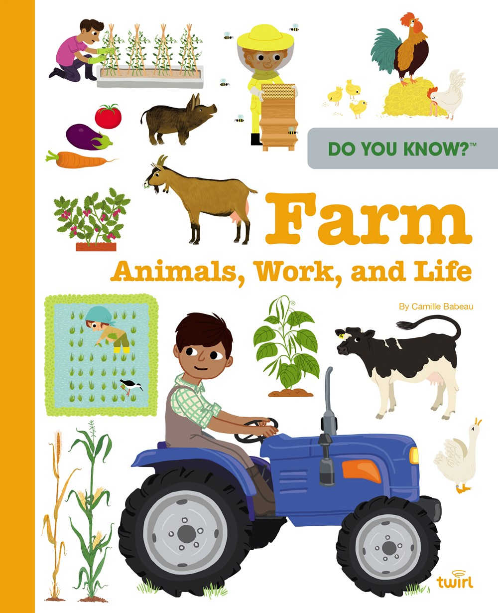 Farm animals book