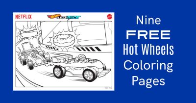 feature hot wheels coloring pages