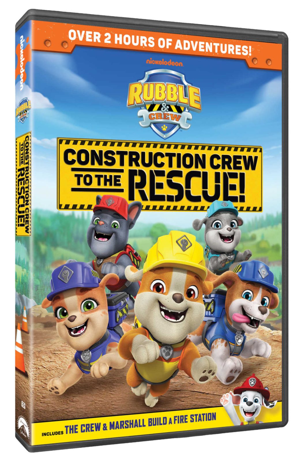 Get ready to build, rescue, and have tons of fun with the new Rubble & Crew: Construction Crew to the Rescue DVD! Over 2 hours of adventures await!