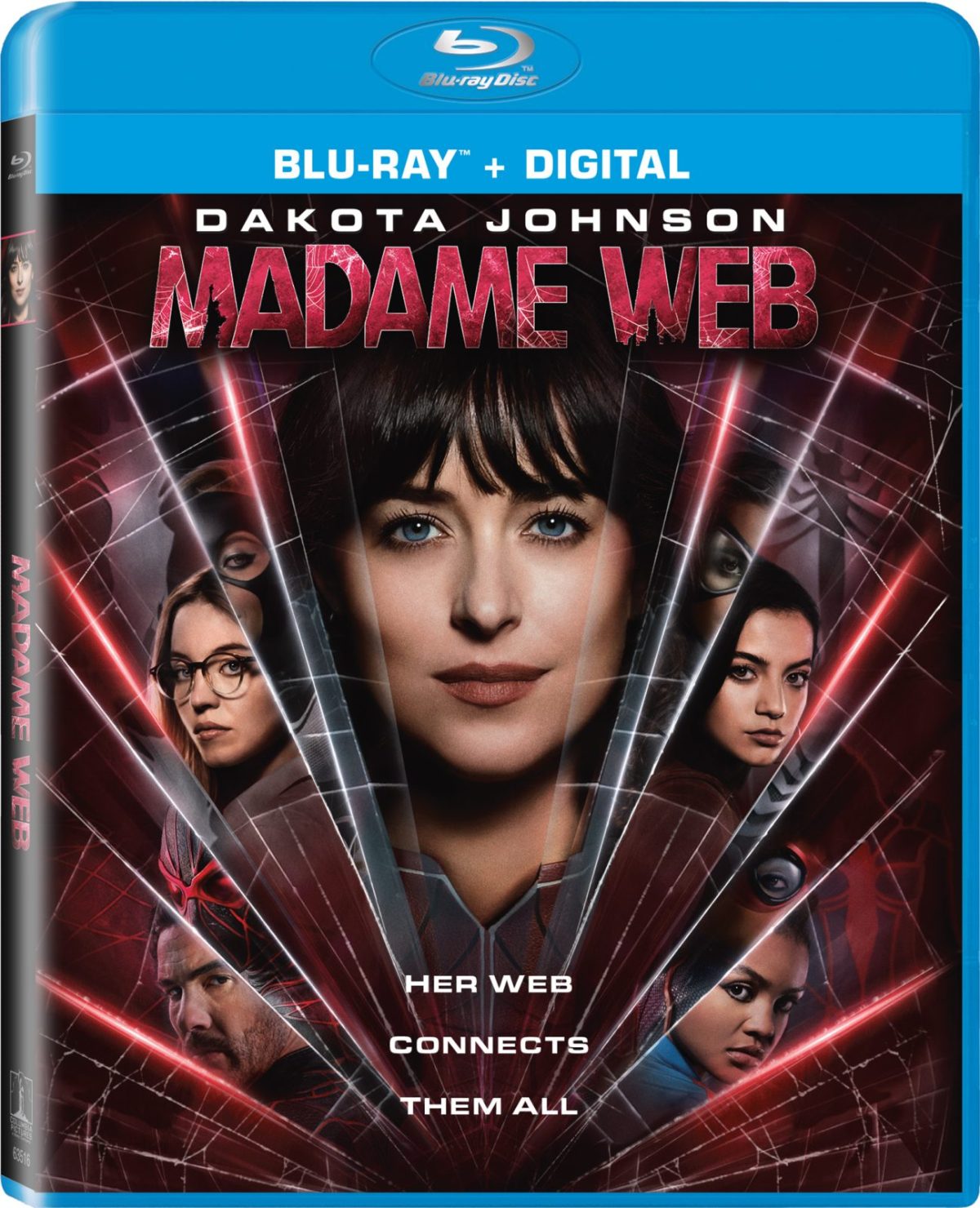 Madame Web swings onto Blu-ray and Digital! Dive deeper into the story with exclusive bonus content. Must-have for Marvel fans! #MadameWeb #Marvel
