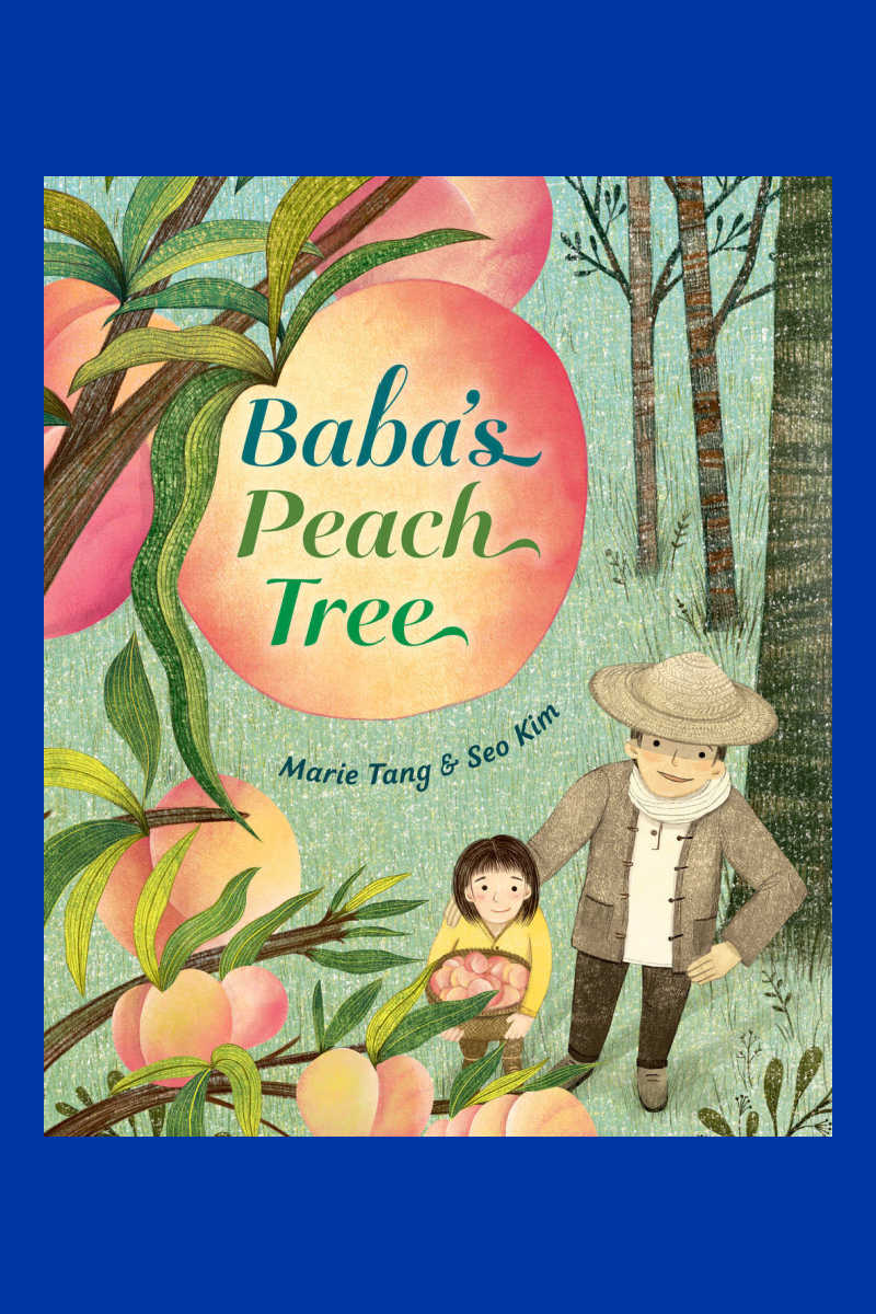 Baba's Peach Tree is a beautifully illustrated children's book about a migrant family and a special peach tree. It's a story of love, perseverance, and reaching for your dreams!