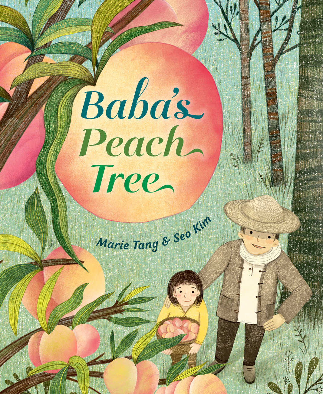 picture book babas peach tree