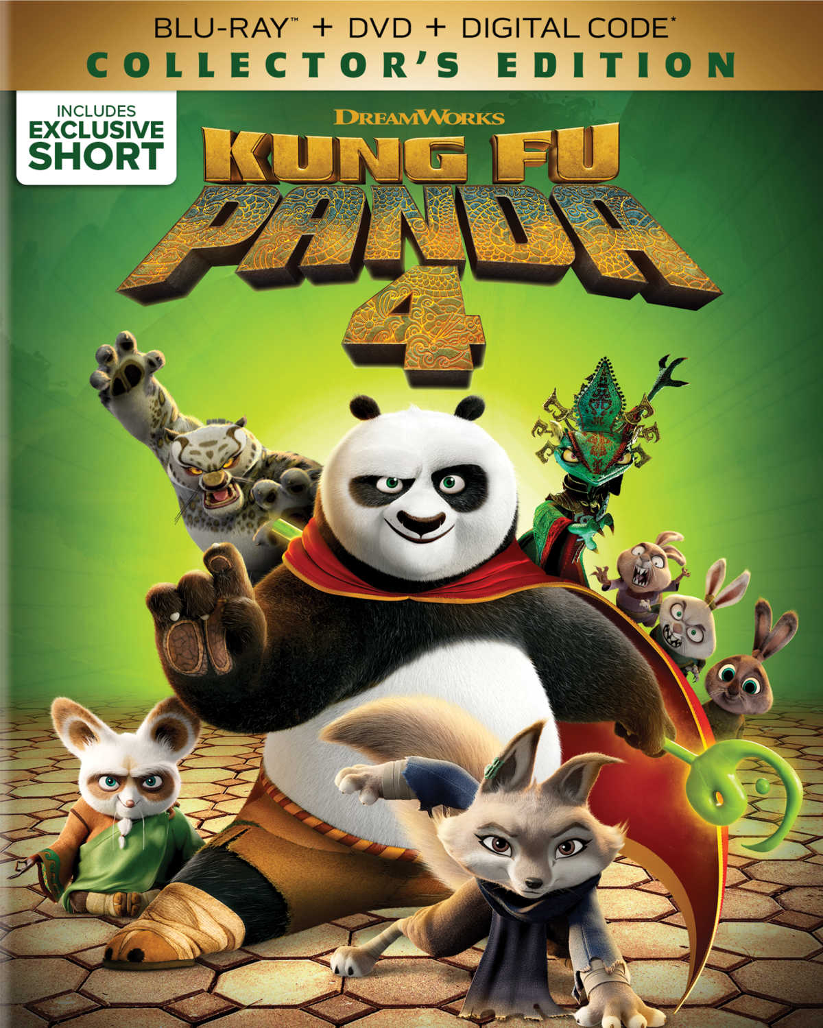 Kung Fu Panda 4 is finally here, and it's a blast! Revisit beloved characters, laugh out loud at new jokes, and embark on another exciting adventure. This is a must-have for your home movie collection!