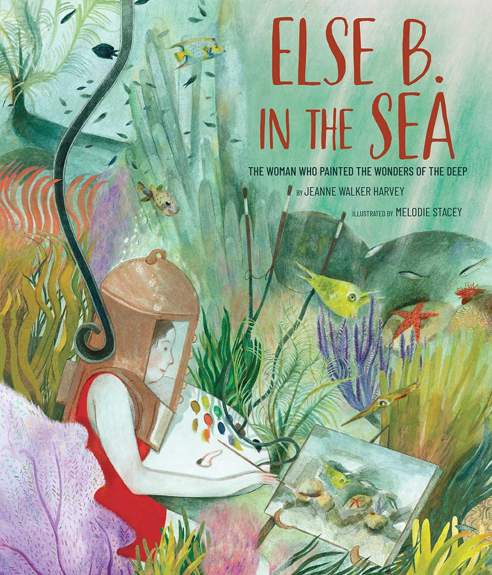 Learn the inspiring true story of Else Bostelmann, the artist who painted the wonders of the deep sea! "Else B. in the Sea" is a beautifully illustrated picture book that ignites a love for science and art in young readers.