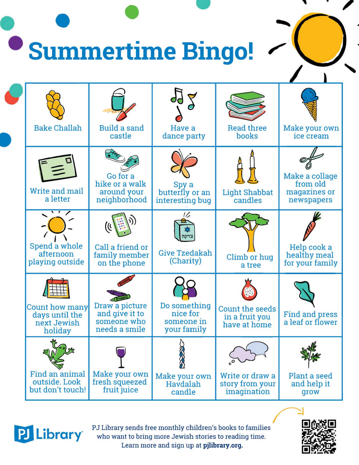 fun free printable summer bingo