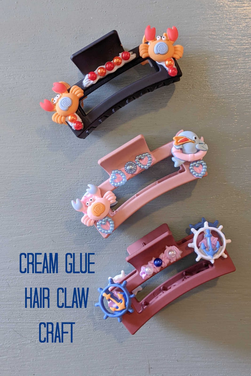 Craft your own unique beach vacation hair clips with this easy and fun DIY project! Perfect for kids and adults, this craft lets you customize flat hair clips or claw clips with whipped cream glue, charms, and more. Create a beachy masterpiece to add a touch of summer fun to your hairstyle, or make them as gifts for fellow beach enthusiasts or cruise companions!