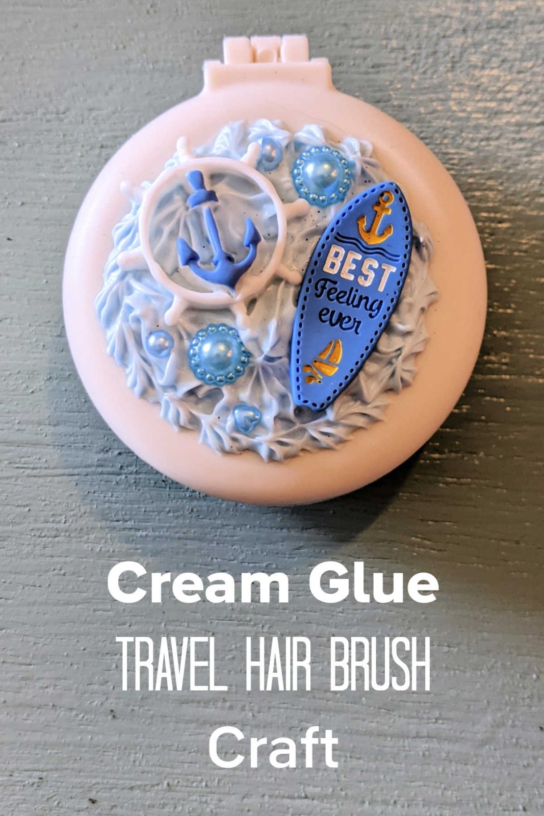 Calling all beach bums and cruise vacationers! Craft your dream hairbrush for sandy adventures with this easy and fun Beach Vacation Hair Brush Craft! Perfect for all ages, this project lets you create a customizable hair brush with whipped cream glue, charms, and pearls. Personalize your brush to reflect your beach vibes and add a touch of ocean magic to your next vacation!
