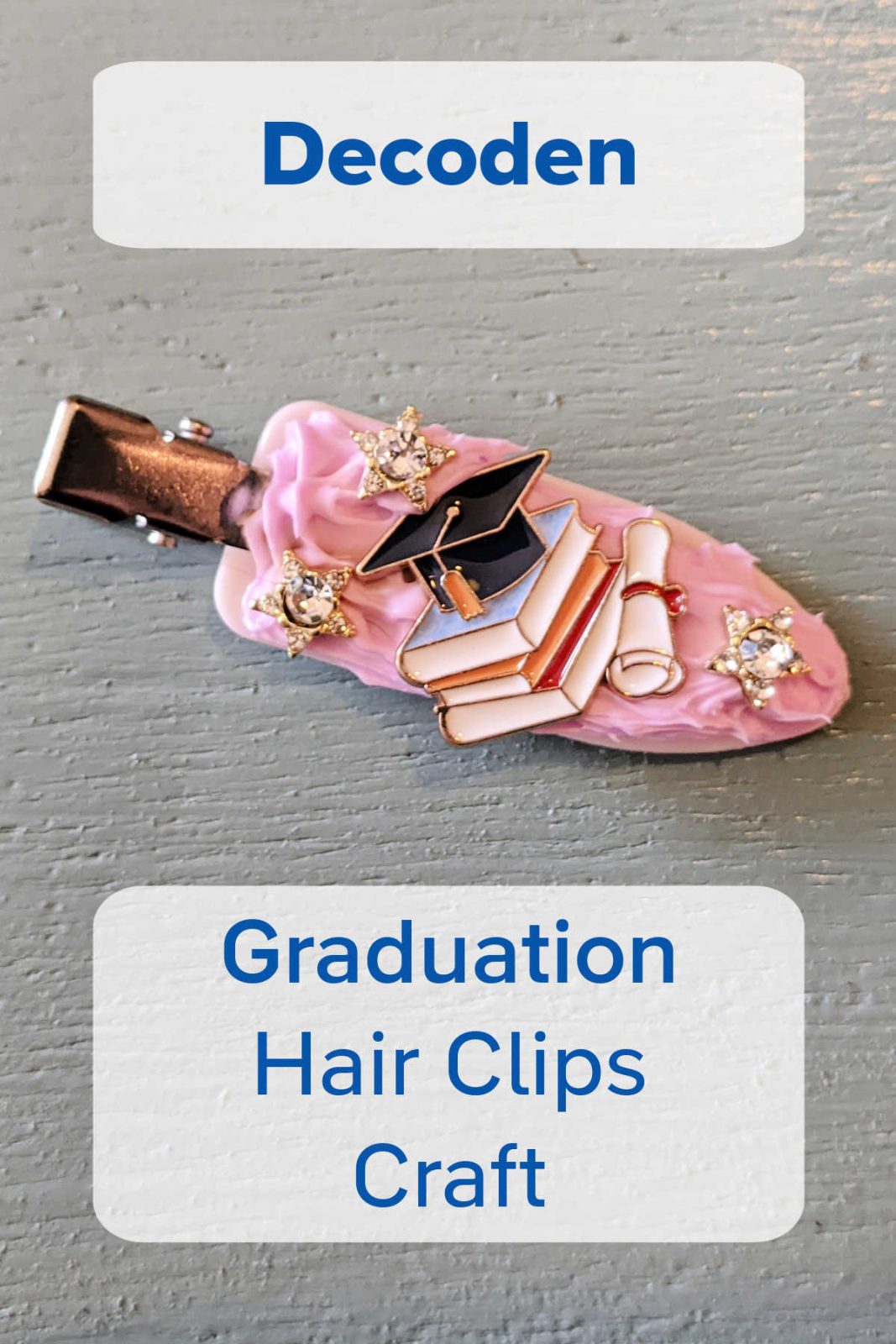 Get ready to graduate in style with our DIY Graduation Hair Clips Craft! Create customizable hair clips using whipped cream glue, graduation caps, tassels, and other festive embellishments. Perfect for grads and partygoers, this easy and fun project is a must-try for any graduation celebration.