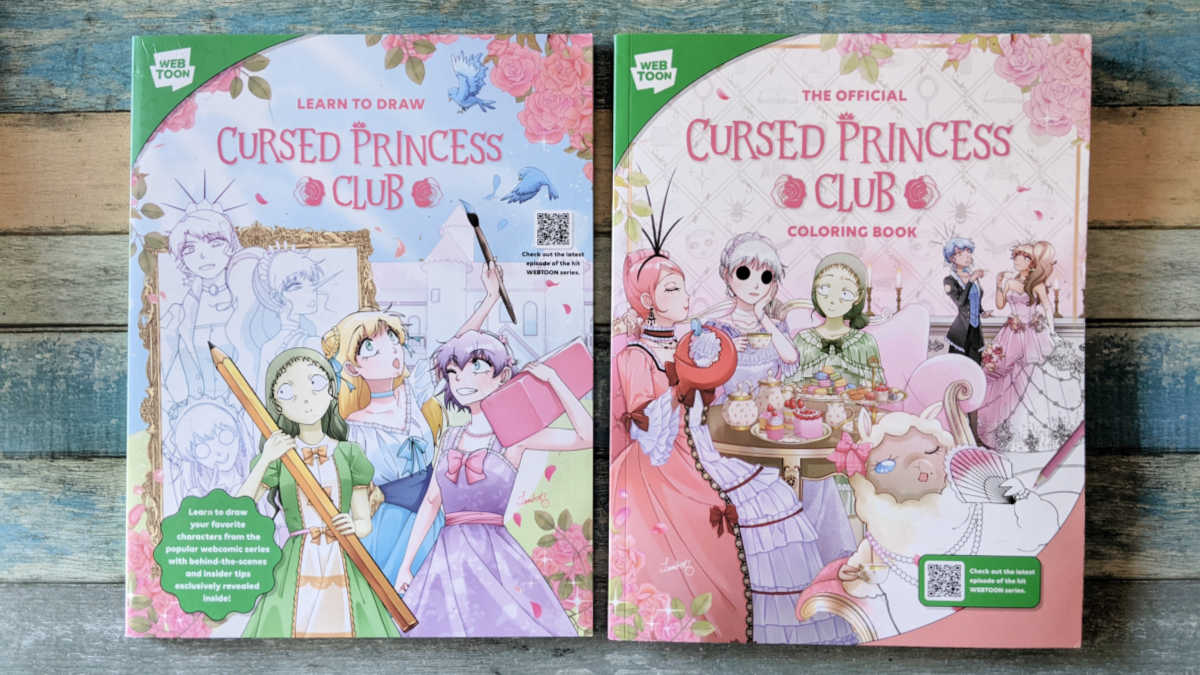 webtoon cursed princess club books